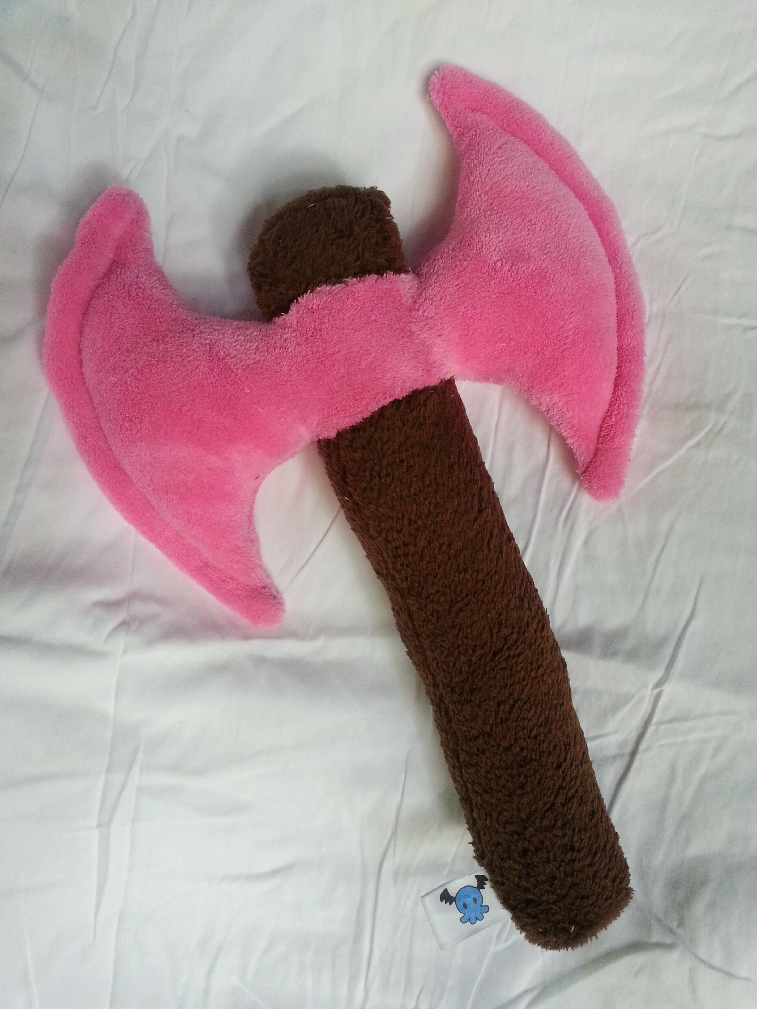 Custom Pink Battle Axe